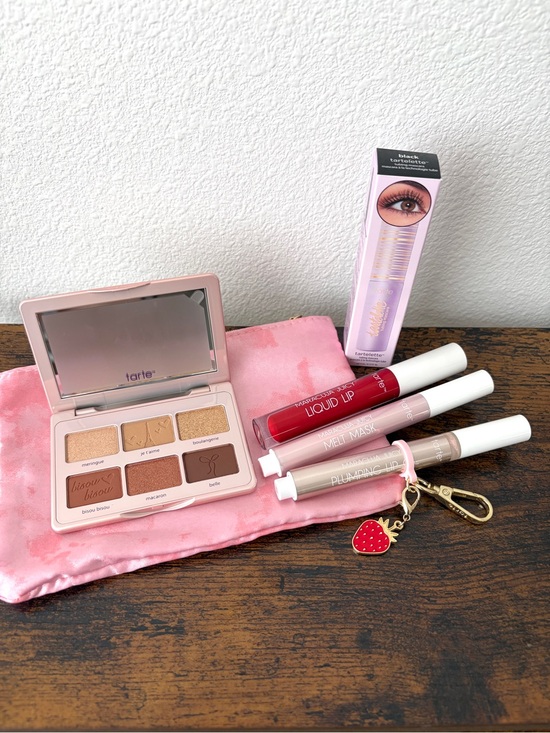 tarte Other - tarte Pink & Neutral Eyeshadow Palette with Lip Gloss Set